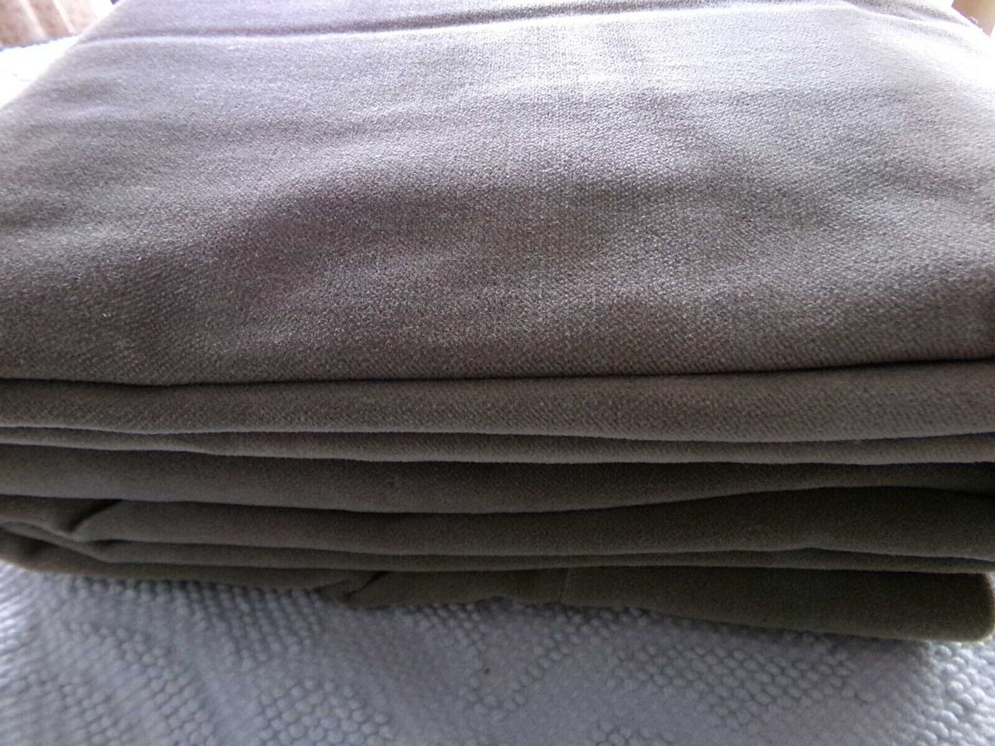 Pottery Barn Velvet Drape Panel, 50 x 84 Blackout Window Drapery Grommet Curtain