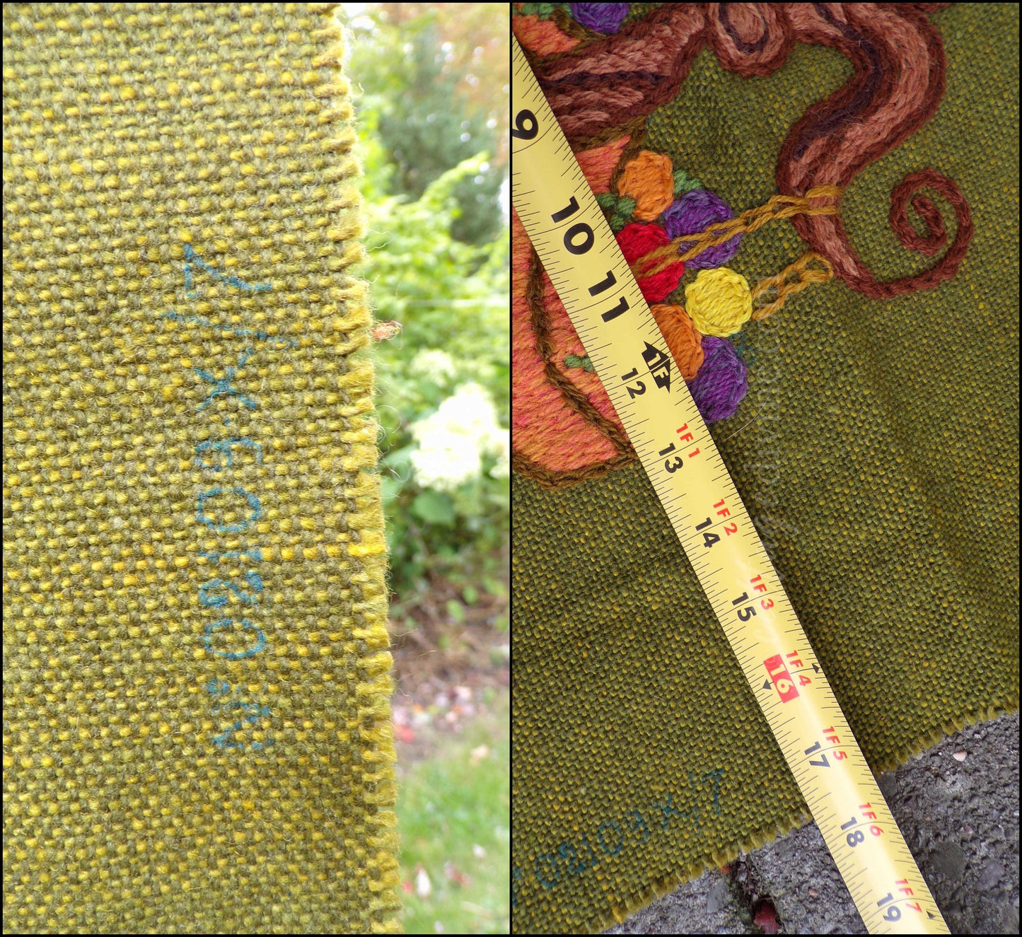 LIBRA Rare Zodiac Vintage Astrology Embroidery, Paragon Crewel Stitchery, Completed, an Original 1969 Barbara Sparre Design
