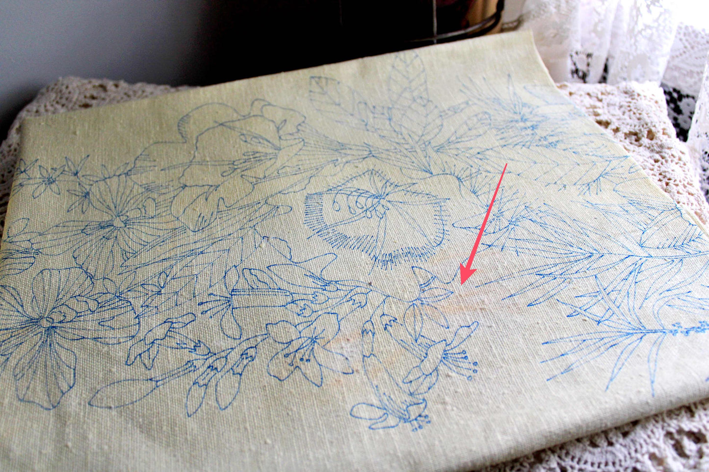 Boho Hawaii ALOHA Crewel Embroidery Kit, Vintage Paragon Stitchery #0101, 16" x 42" Large Tropical Floral Wall Hanging, Georgia Ball Design
