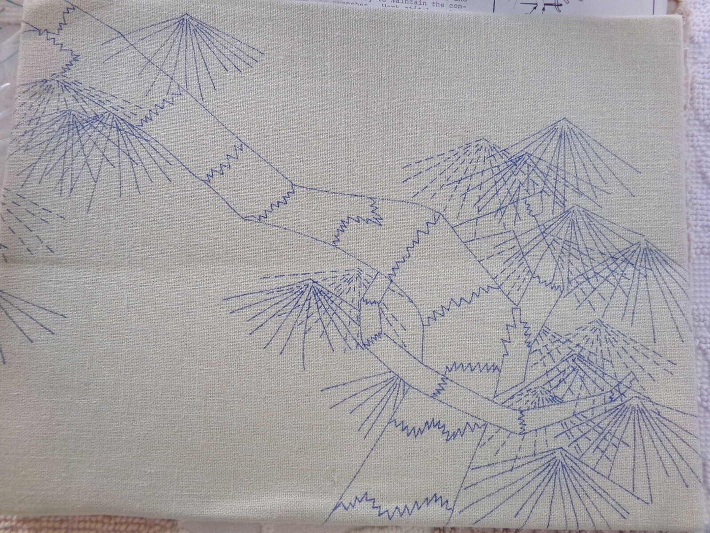 MING TREE Vintage Paragon Creative Crewel Stitchery Embroidery Kit #0630 18x44" 1972