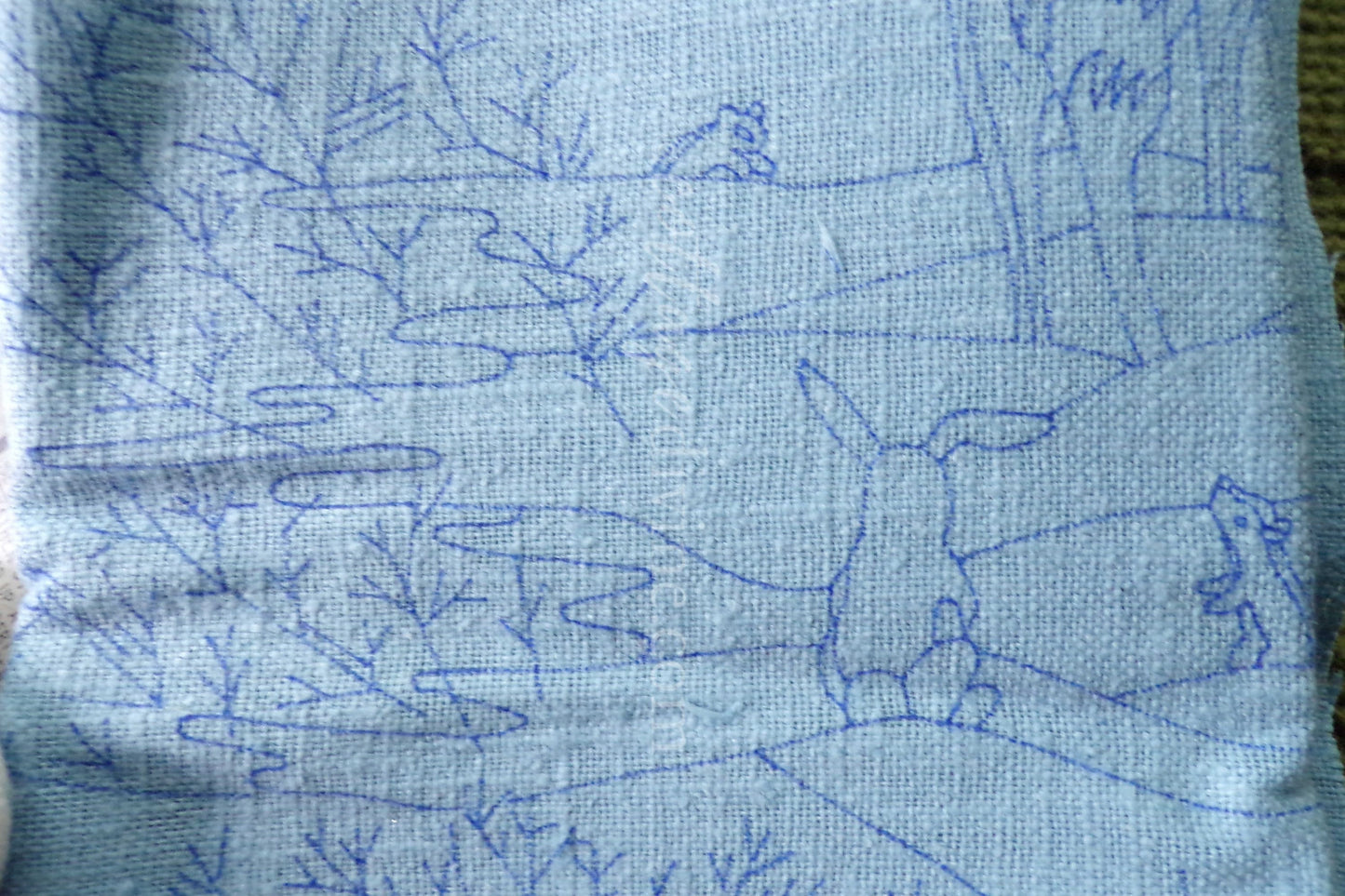 WOODLAND WATCH Nature Crewel Stitchery Kit, Winter Wildlife Scene, Vintage 0615 Paragon Needlecraft Embroidery Design by Polly Gottfried