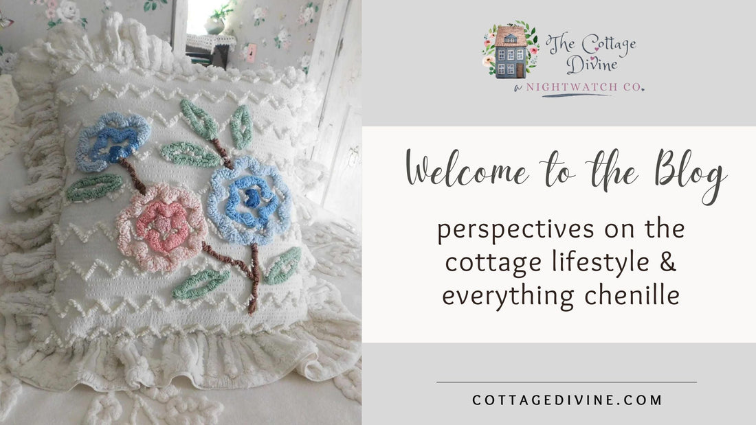 The Ultimate Guide to Cottage Style Decorating with Vintage Chenille