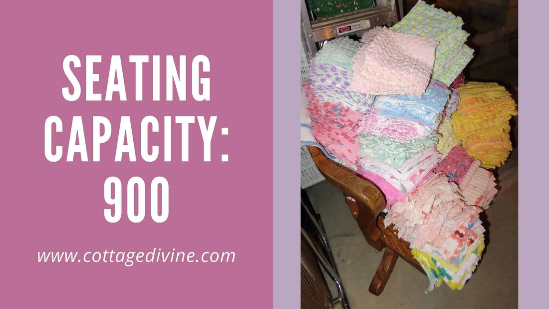 How Many Chenille Fabric Squares Can You Fit on One Chair?