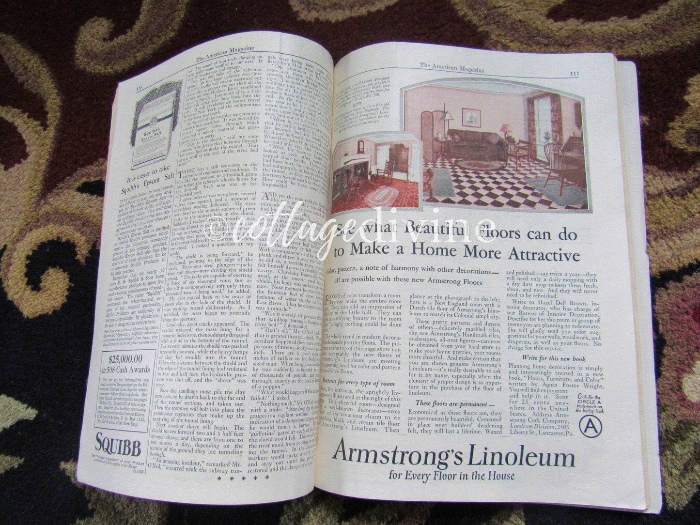 The American Magazine, Antique September 1925 Issue, Vintage Advertising History, Clarence Budington Kelland