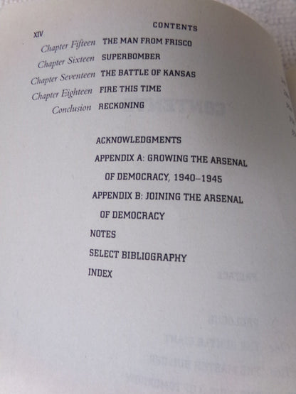 Lot of 2 WWI books: Freedoms Forge by Herman & V is for Victory by Nelson