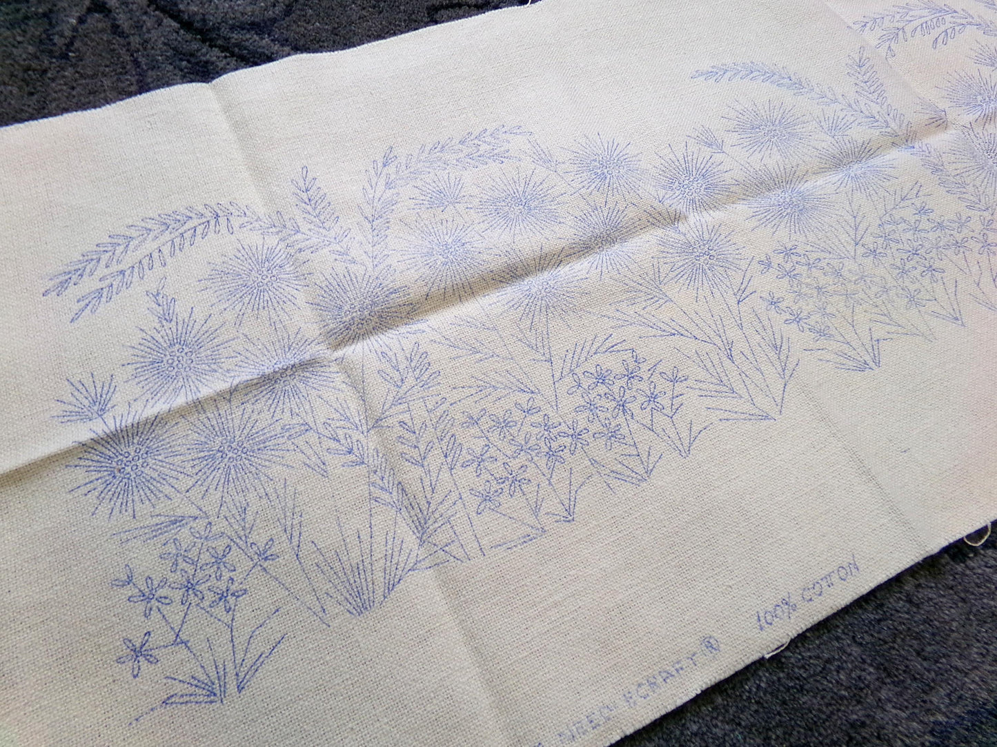 YELLOW DAISIES Vintage Crewel Embroidery Kit Paragon 02237X Boho 1970s Barbara Sparre Design