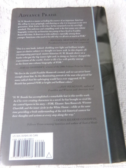 Traitor to His Class by H.W. Brands & Roosevelt's Centurions by Persico Lot of 2