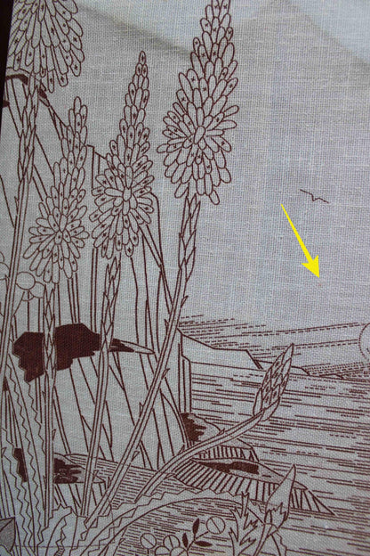 COASTAL WATERS Vintage Paragon Needlecraft Crewel Embroidery Stitchery Kit #0612, Beautiful Seaside Floral Design by Georgia Ball