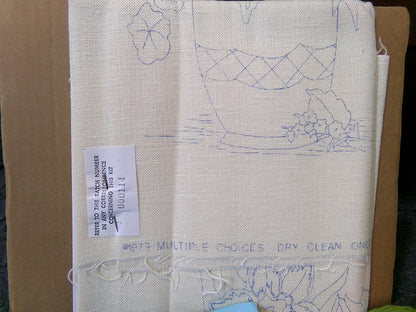 BLOOMING SUMMER Crewel Embroidery Kit, Rare Vintage Multiple Choices Floral Stitchery 01-325, Adele Veres design