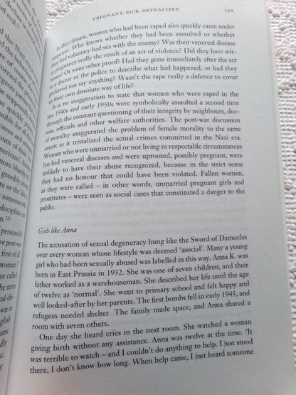 Crimes Unspoken : The Rape of German Women at the End of WWII by Gebhardt