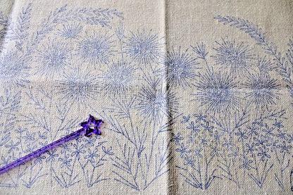 YELLOW DAISIES Paragon Crewel Embroidery Kit 02237X Vtg Boho 70s Barbara Sparre