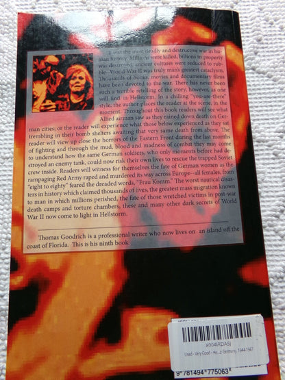 Hellstorm: The Death of Nazi Germany, 1944-1947 by Thomas Goodrich, paperback