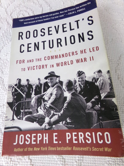 Traitor to His Class by H.W. Brands & Roosevelt's Centurions by Persico Lot of 2