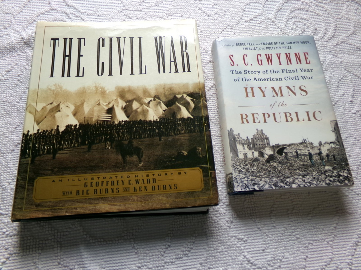 The Civil War: An Illustrated History Burns & Hymns of the Republic Gwynne Lot 2