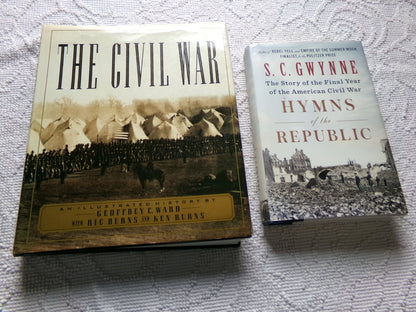 The Civil War: An Illustrated History Burns & Hymns of the Republic Gwynne Lot 2