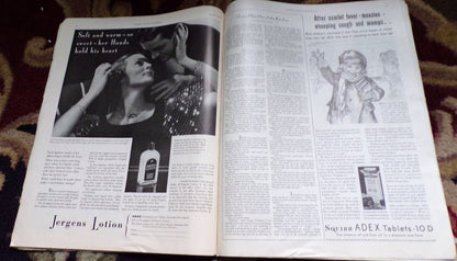 Ladies Home Journal January 1933 Magazine, Vintage Advertising, Alice Roosevelt Longworth