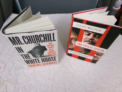 The Stalin Affair by Milton & Churchill in the White House by Schmuhl Lot of 2